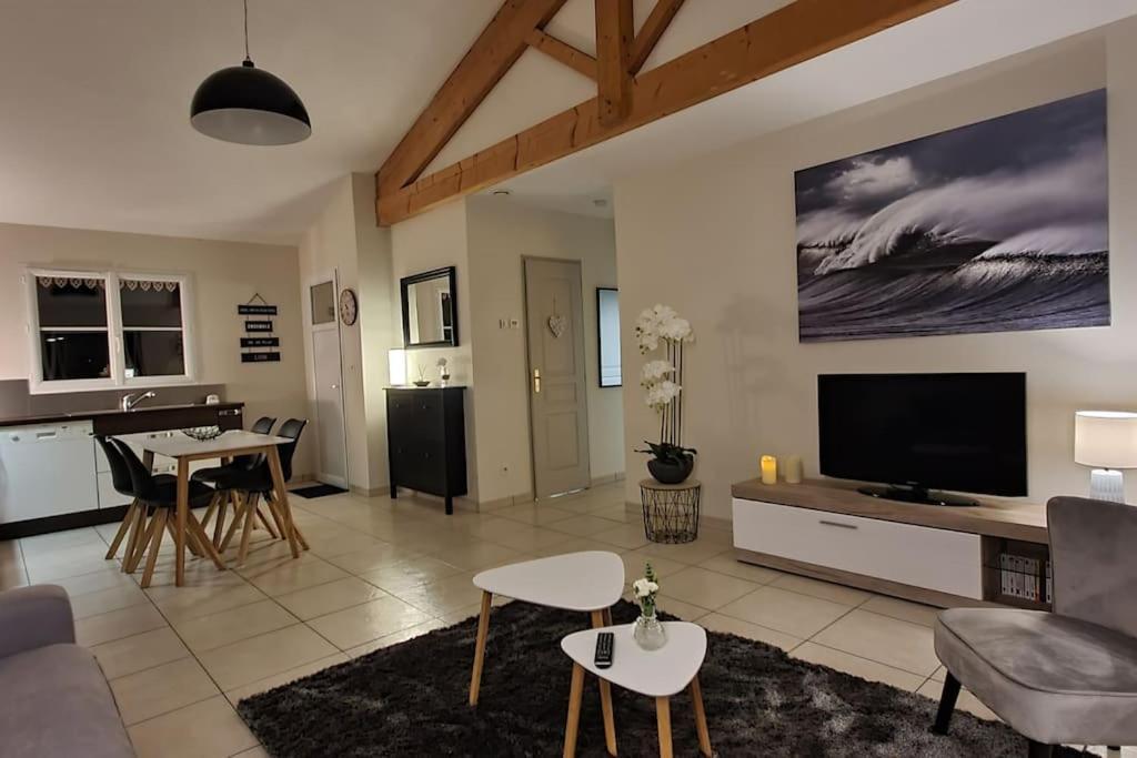 Ravissante Maison Cosy 4* Biscarrosse Proche Lac Luaran gambar
