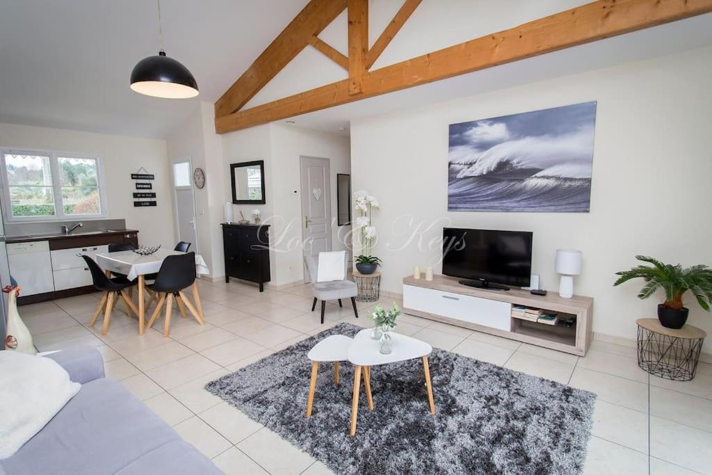 Ravissante Maison Cosy 4* Biscarrosse Proche Lac Luaran gambar